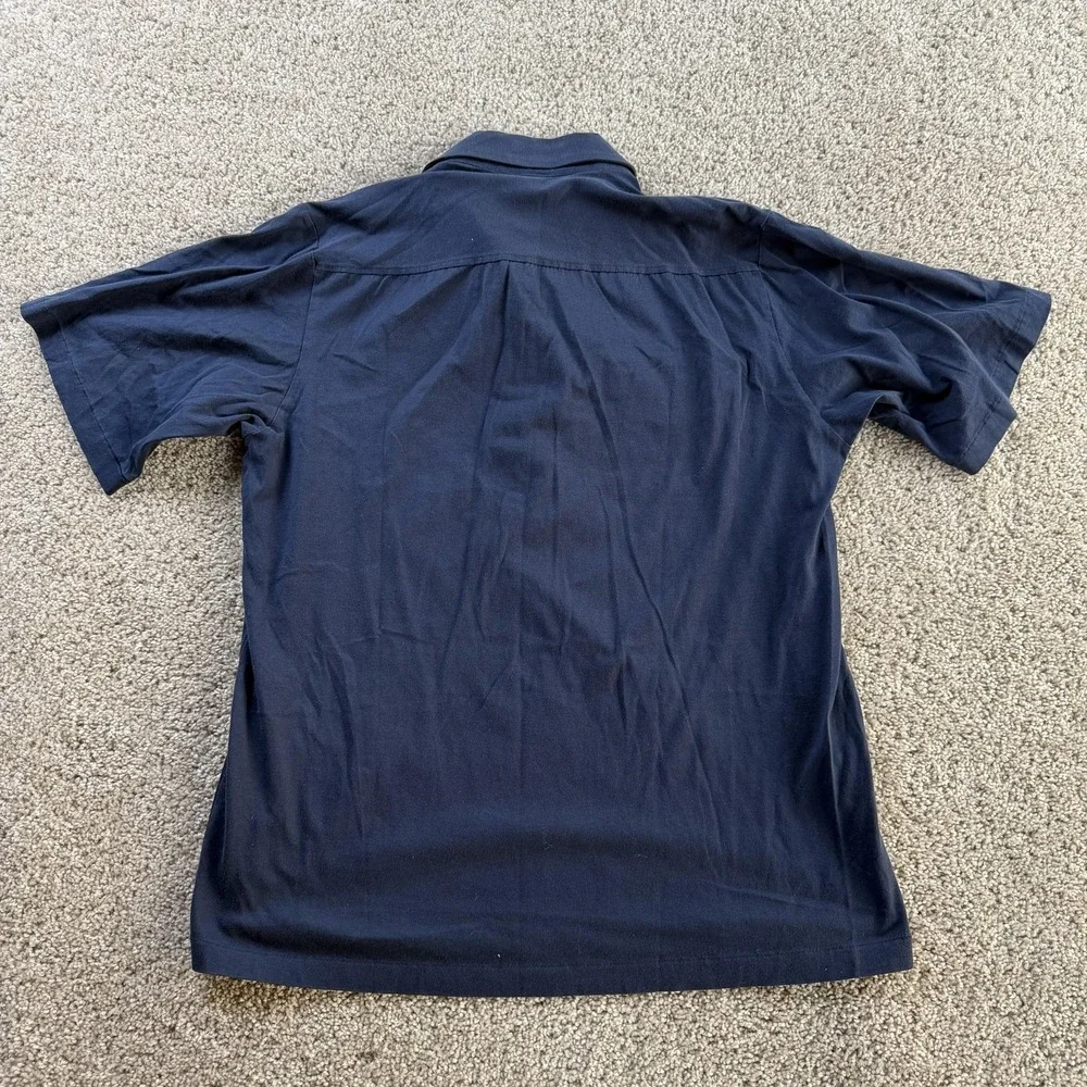 Vintage Titleist Collection Polo Shirt Mens Large Blue Short Sleeve Golf Japan